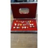 Image 2 : Beautiful Jewelry Box With Embossed Roman Building Motif & Assorted Fashion Rings