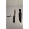 Image 1 : Bowie Knife & Eagle Edge 440 Stainless Steel 2 Blade Peanut Knife