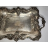 Image 5 : Gorgeous Sterling Silver Serving Tray with Engraved "B" Weighting 980g