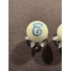 Image 2 : 3 - Vintage Cleveland Indians Promotional Advertising Marbles Including Rare Chief Wahoo - Mint Cond
