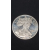 Image 1 : 2003 Five Troy Oz .999 Silver Eagle Round - Beautiful Condition! 