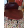 Image 2 : Group Of 4 Wooden Mahogany Folding TV Trays With Rack AS Shown