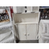 Image 6 : Lot of White Wicker Decorative Furniture & Home Items