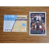 Image 4 : Topps Chicago Bulls Record Breakers Card & Upper Deck North Carolina Micheal Jordan Collegiate Card