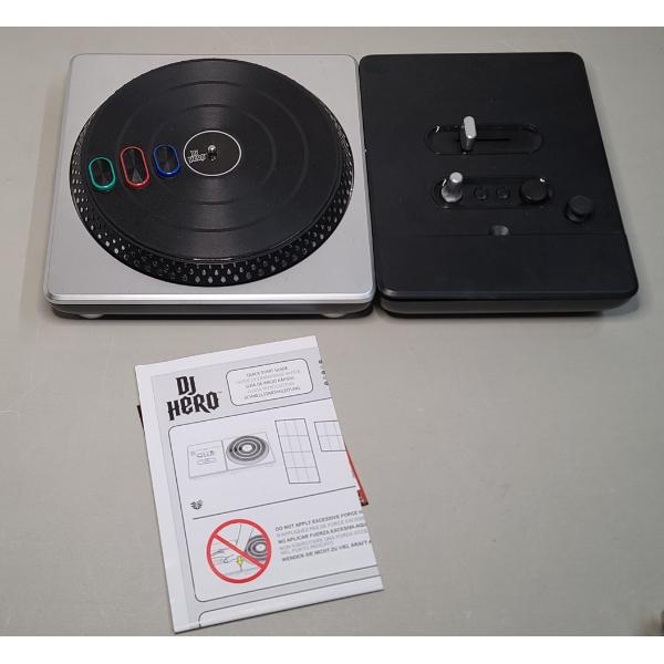 DJ Hero Turntable Controller For Nintendo Wii - No Cords - Untested