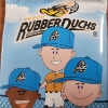 Image 2 : Five SEALED Akron Rubber Ducks Backyard Baseball Trading Card Sets