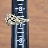 Image 3 : 10k Gold Ring with Flower Detail - 5.0 Gr