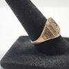 Image 2 : Vintage 1930 Martins Ferry High School 10K Yellow Gold Class Ring - Size 7.5 - TW: 6.0g