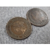 Image 3 : Two Older Canadian Large One Cent Coins ~ 1859 & 1876
