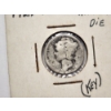Image 3 : *KEY DATE SILVER COIN* United States 1921-D Mercury Silver Dime Featuring A Unique Rotated Die Error