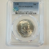 Image 2 : PCGS MS 65 FBL - 1948 90% Silver Franklin Half Dollar - In Nice Display Case
