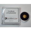 Image 2 : 2014 1/10 oz Fine Gold $5 American Eagle Coin in Capsule w/ Certificate of Authenticity