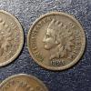 Image 4 : Group indian Cents -- 1879  Thru 1885 - See Pictures