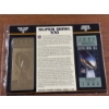 Image 1 : Authentic 1987 Super Bowl XXI NFL Football Ticket & 24K Gold Plated Ticket - Mint Condition