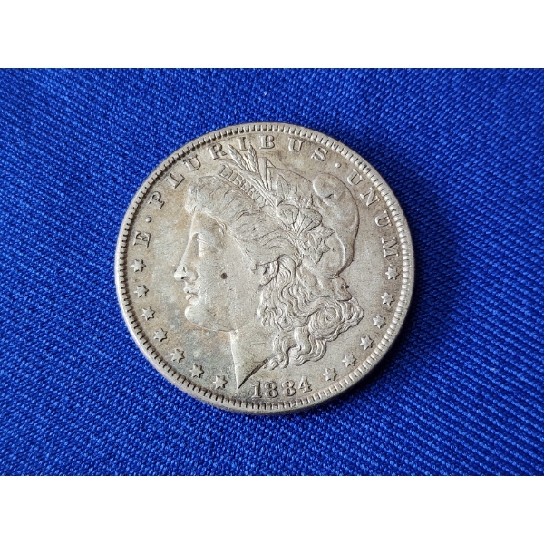 1884 90% Silver Morgan Dollar