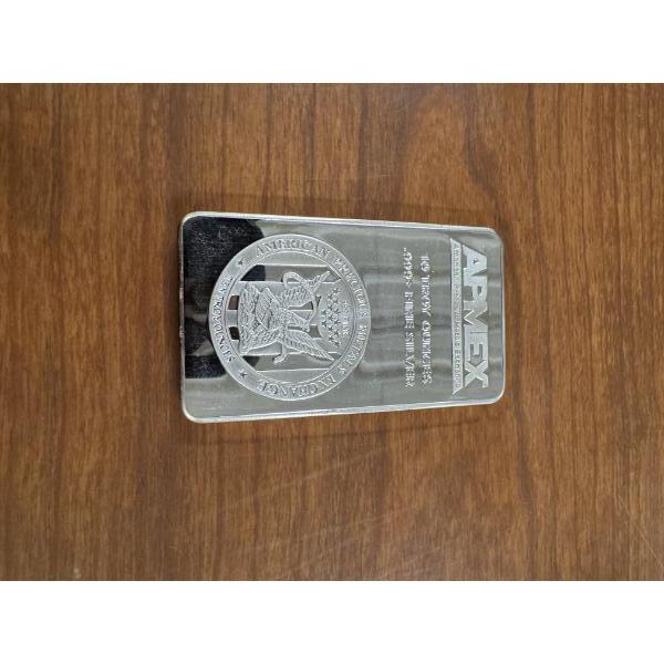 APMEX 10 Troy Ounce .999 Fine Silver Bar - Mint Condition