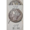 Image 4 : Daily Dime Saver With 1940's Mercury Silver Dimes - FV: $3.00