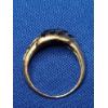 Image 5 : 10K Gold Ring With Channel Set Blue Sapphire Stones - Size 10 - Weight: 5.4g