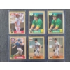 Image 2 : 9 Assorted Near Mint 1987 Topps Baseball Trading Cards Ft. Jose Canseco, Barry Bonds & Bo Jackson!