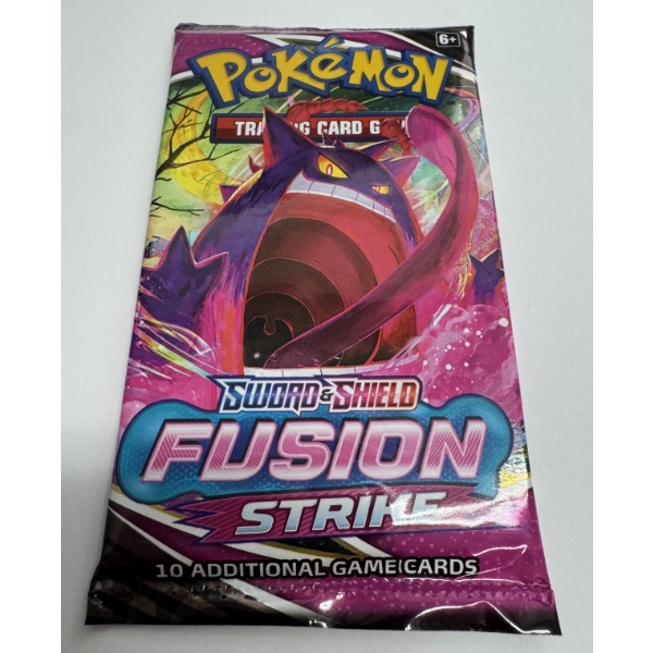 Pokemon Sword & Shield Fusion Strike- 10 Additional Game Cards- Mint Condition - Unopened