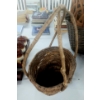 Image 2 : Hand Made Twigwood Basket - 12" x 9" x 16"