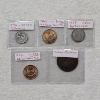Image 1 : AWESOME!!! Collection of Five Vintage World Coins