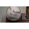 Image 2 : George Kell Autographed Rawlings Baseball With Upper Deck Baseball Card In Display Stand