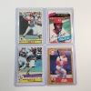 Image 1 : Four Assorted Cincinnati Reds Baseball Cards: Conception, Foster (SIGNED), Morgan, Rose  