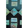 Image 2 : Mounted Framed Set Of Special Fish Themed Stamps As Shown