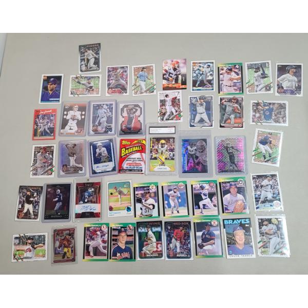 Assorted Sports Cards Including Graded, Sealed, Signed & Single 