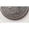 Image 3 : United States 1844/81 "Blundered Date" Braided Hair Large Cent