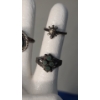Image 8 : (3) Sterling Silver Rings - Sizes In Photos - Total Weight: 9.3g