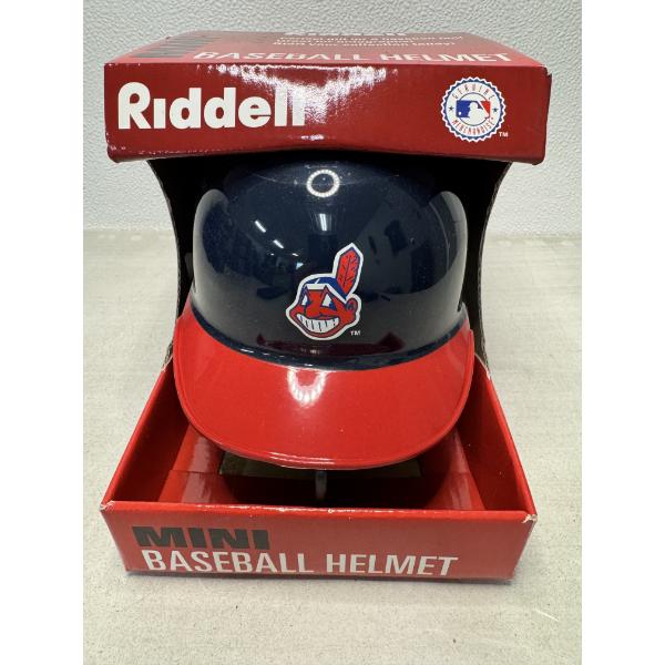 Rare Chief Wahoo Riddell MLB Cleveland Indians Mini Helmet - Mint In The Box - 6 Inches Tall