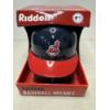Image 1 : Rare Chief Wahoo Riddell MLB Cleveland Indians Mini Helmet - Mint In The Box - 6 Inches Tall