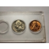 Image 5 : 1964 Coin Set in Holder Ft. $0.75 Face Value in 90% Silver - Missing Dime