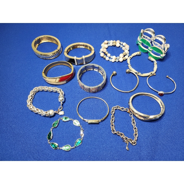 Lot of Assorted Costume Fashion Bracelets