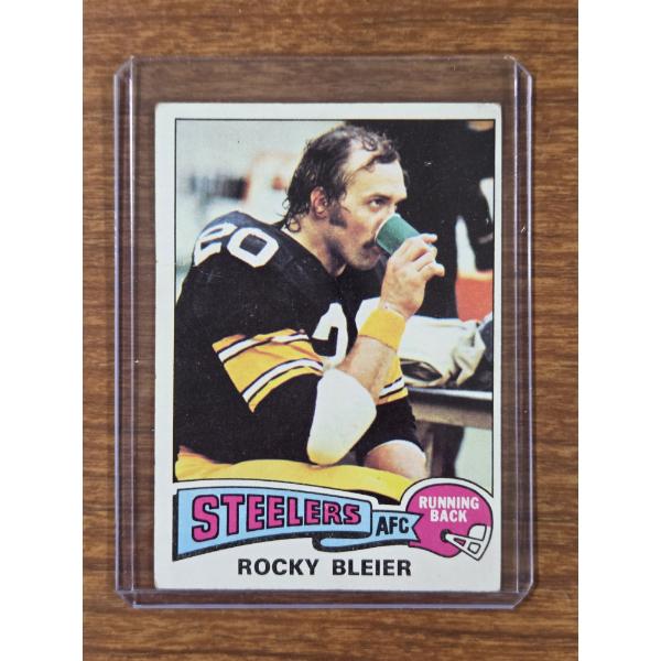 1975 Topps Rocky Bleier Card In Excellent Condition