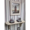 Image 1 : Louisville Home Pickup - Lighthouse Themed Decor - Wood Shelf - Thomas Kinkade Lighthouses & Print