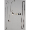 Image 1 : Assorted Sterling Silver Jewelry & Charms - Total Weight: 27.1g