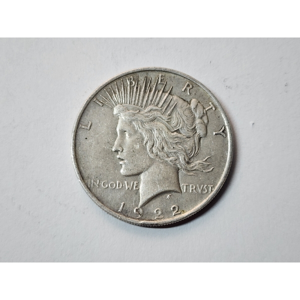 Nice Higher-Grade 1922 Silver Peace Dollar 