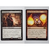 Image 1 : Two Rare Magic The Gathering Trading Cards ~ Grim Hireling & Repeated Revereration