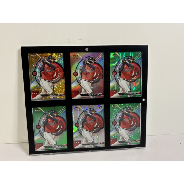 Bo Naylor Guardians Trading Card Photo Frame with 6 Bo Naylor Cards - Frame 8.5x9.5" - 2022