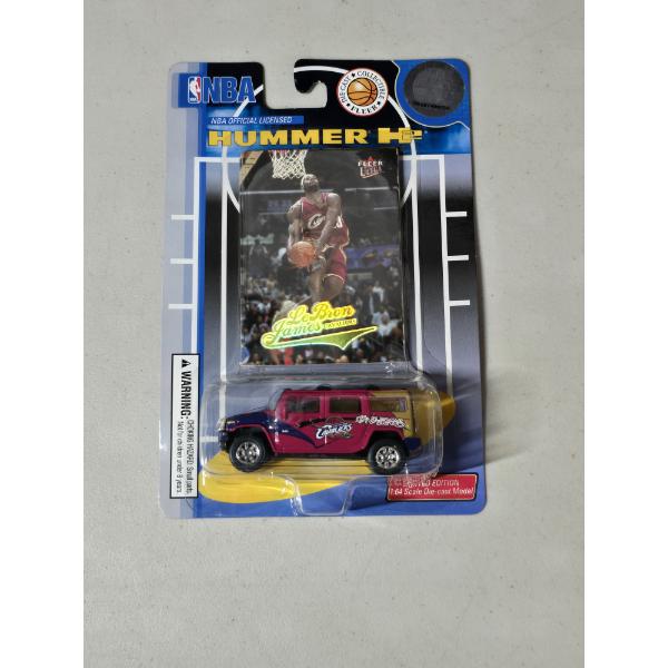 Limited Edition 2004 NBA Hummer H2 Die Cast LeBron James Collectible 