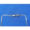 Image 4 : 14K Yellow Gold "UNO-A-ERRE" Serpentine Chain Necklace - 15.5in 3.1g
