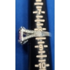 Image 12 : Assorted Silver COLORED Fashion Rings - See Photos For Sizing