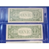 Image 5 : Lot of 4 U.S. 1957 Blue Seal $1 Silver Certificates