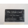 Image 2 : Pyromet 1 Troy Oz .999 Fine Silver Card With COA