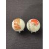 Image 3 : 2 - Vintage Cleveland Browns Promotional Advertising Marbles - Excellent Condition