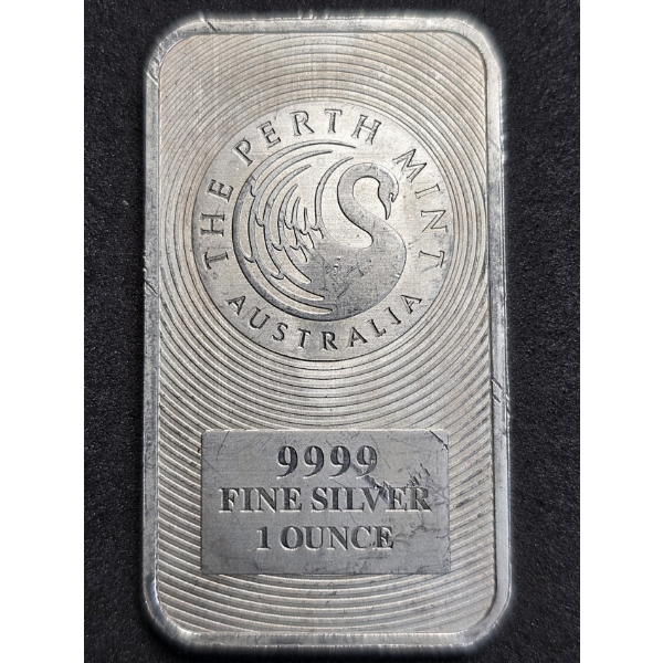 Perth Mint Australia .9999 Silver 1 Ounce Bar