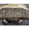 Image 8 : BEAUTIFUL RARE Antique STERLING SILVER Filigree Trinket or Jewelry Box - Weighs 391 Grams 